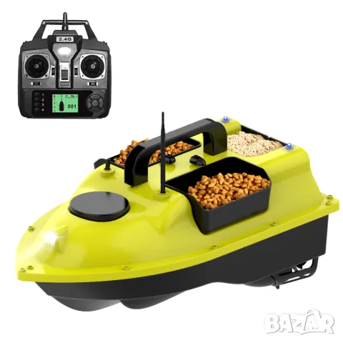 ПРОМОЦИЯ !!! Риболовна лодка с GPS, 16-точково позициониране и Батерия (10000mAh), снимка 8 - Стръв и захранки - 47525681