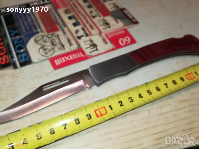 ОСТЪР СГЪВАЕМ НОЖ 2007250908, снимка 6 - Ножове - 51078610