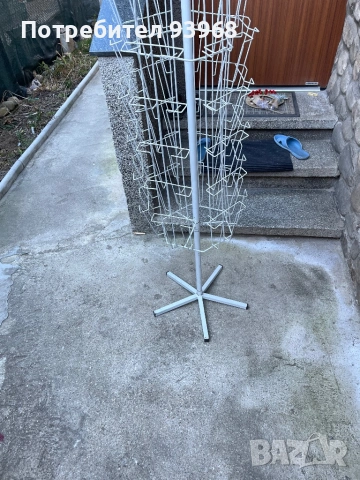 Продавам стелаж за картички, снимка 2 - Стелажи и щандове - 53235816