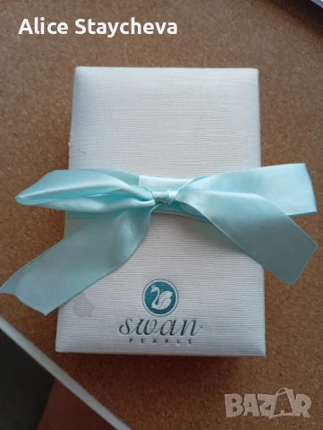 Swan pearls колие и гривна, снимка 4 - Бижутерийни комплекти - 51040786