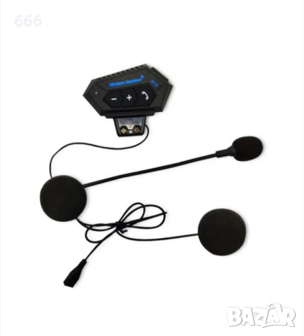 Bluetooth слушалка за мотоциклет Cozevdnt с Bluetooth, функция за автоматичен отговор, дизайн с голя, снимка 4 - Друга електроника - 53205068