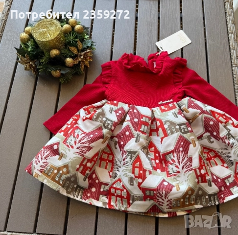 Нова бебешка рокля, снимка 2 - Бебешки рокли - 52736020