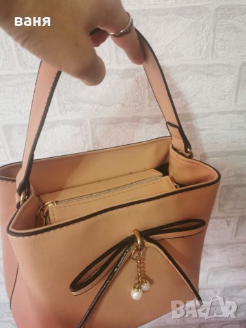 Нова чантичка, цвят пудра, снимка 2 - Чанти - 33886474