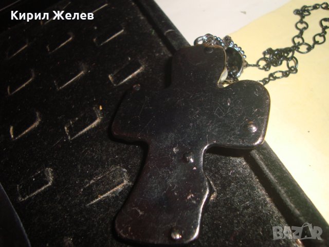 ГОЛЯМ МОДЕН АРТ КРЪСТ с ЕТИКЕТ 24300, снимка 5 - Колиета, медальони, синджири - 33876195