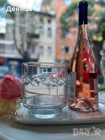 Кристална ледарка с метална дръжка 