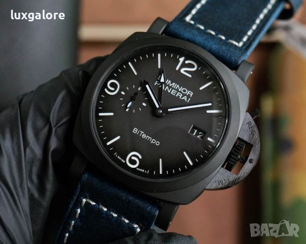 Мъжки часовник Panerai Luminor BiTempo с автоматичен механизъм, снимка 2 - Мъжки - 51351875