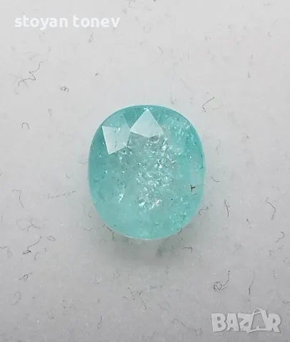 Параиба турмалин в красив син цвят - 2.22кт.! Нов! Сертифициран!, снимка 9 - Други - 47974673