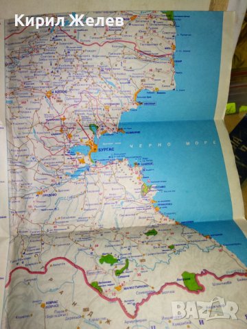 БУРГАС - ПЛАН - УКАЗАТЕЛ - Юли 1990 г. СТАРА СГЪВАЕМА ДЖОБНА КАРТА ПЪТЕВОДИТЕЛ 35478, снимка 5 - Други ценни предмети - 39418666