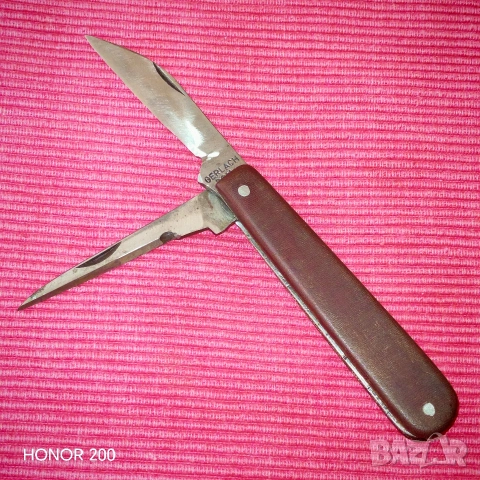 Винтидж джобно ножче с две остриета GERLACH RGMe Втора световна. 