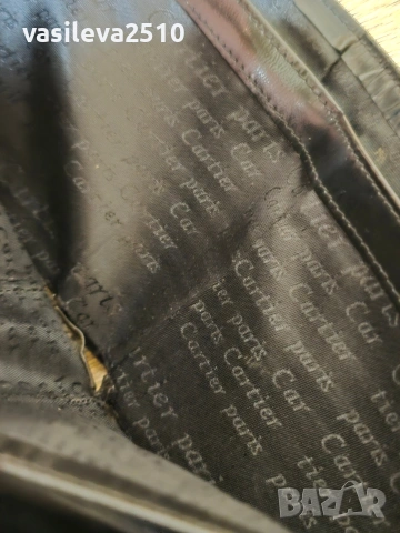 Cartier оригинално мъжко портмоне от естествена кожа , снимка 7 - Портфейли, портмонета - 53893036