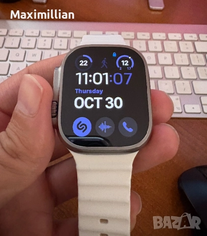 Apple Watch Ultra 2 Titanium, снимка 5 - Смарт часовници - 52235770