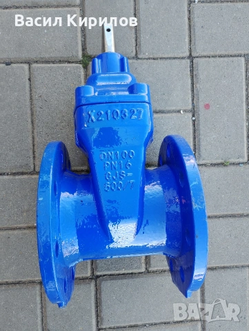 Шибърен кран DN 100 PN 16, снимка 3 - Други машини и части - 54347608