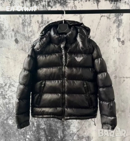 📌#Мъжко #яке Бродирано лого Силиконов пълнеж Размер ХЛ ХХЛ Цена 165лв/84.36€ Еконт