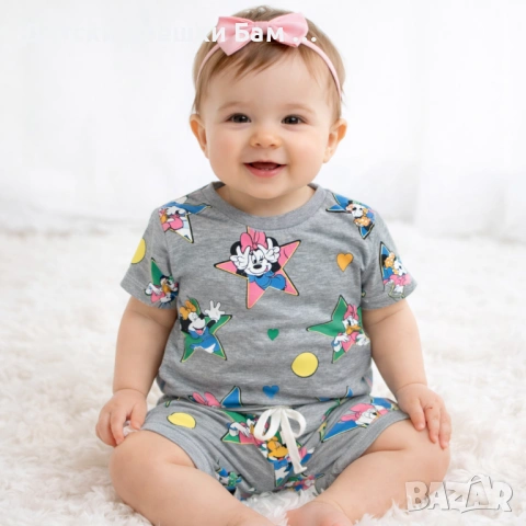 Бебешки Комплект Мини Маус, снимка 1 - Комплекти за бебе - 50114389