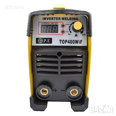 Инверторен електрожен P.E TOP400WiF (MMA-400) – 400A, с радио, Bluetooth и USB, снимка 2 - Друга електроника - 52543453
