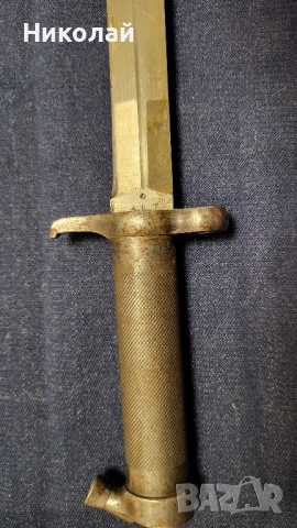 Щик Швеция маузер модел 1896 с лопус и заклюване, снимка 6 - Антикварни и старинни предмети - 52373221