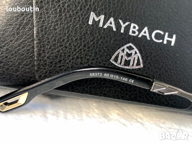 Maybach 2023 мъжки слънчеви очила маска 4 цвята, снимка 10 - Слънчеви и диоптрични очила - 40580777