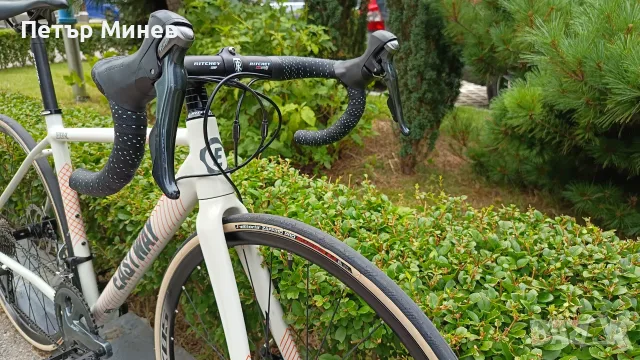 Шосеен велосипед Eastway Zener AL Disc (Карбонова вилка, Shimano Tiagra, TRP, Ritchey), снимка 6 - Велосипеди - 56083913