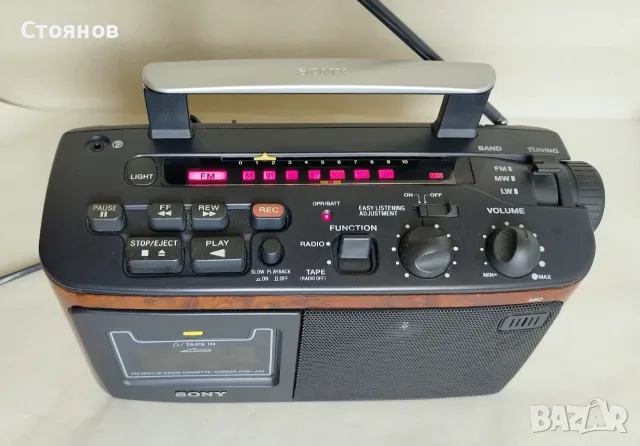 Радиокасетофон Sony CFM-A50, снимка 3 - Радиокасетофони, транзистори - 56475423