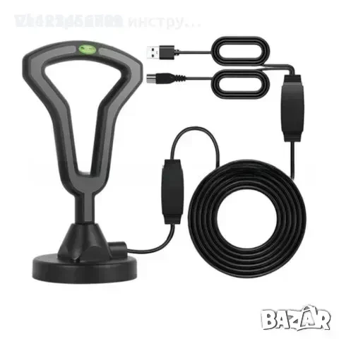 Вътрешна/външна телевизионна антена с висока разделителна способност HDTV, снимка 2 - Приемници и антени - 50834731