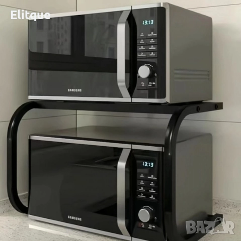 Поставка органайзер за микровълнова фурна, многофункционална, изработена от метал