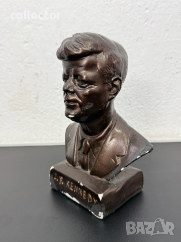 Гипсов бюст на Джон Кенеди. №8034, снимка 2 - Специализирана литература - 54012592