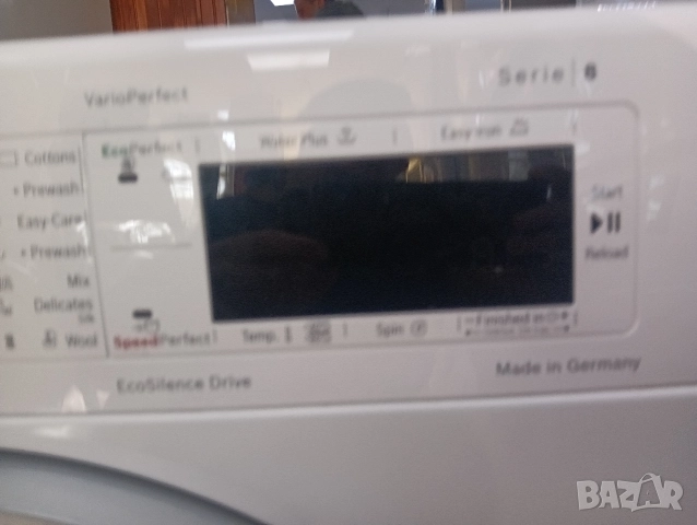 Пералня Бош Bosch Serie 8 A+++ 9кг Made in Germany 2 години гаранция!, снимка 2 - Перални - 52809063