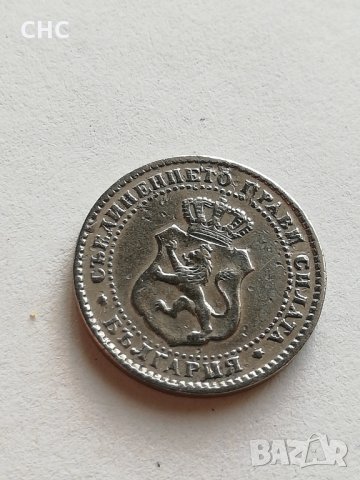 2 1/2 стотинки, 2 и половина монета от 1888 година. Куриоз, снимка 4 - Нумизматика и бонистика - 34986988