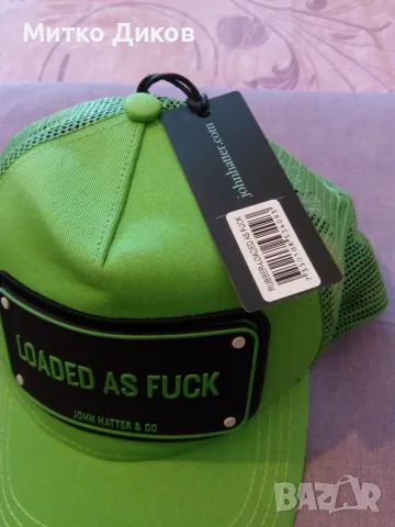 John Hatter and Co Loaded as Fuck Trucker Hat нова бейзболна шапка, снимка 2 - Шапки - 55797945
