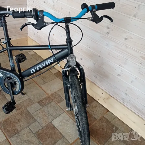 Велосипед B'twin 20", снимка 5 - Детски велосипеди, триколки и коли - 56551785