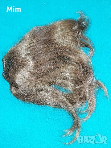 Тъмна Русо тапе / перука / бретон , снимка 3 - Аксесоари за коса - 42304566