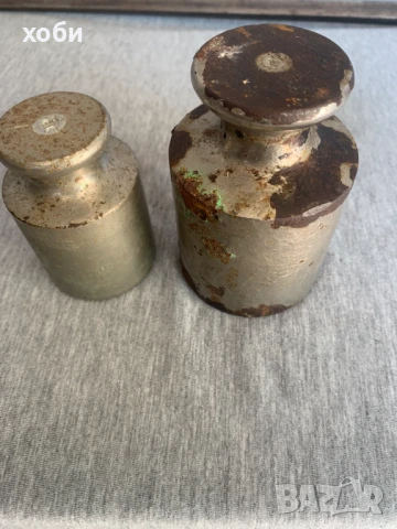 теежести за кантар 2кг и 1кг, снимка 2 - Антикварни и старинни предмети - 50957975