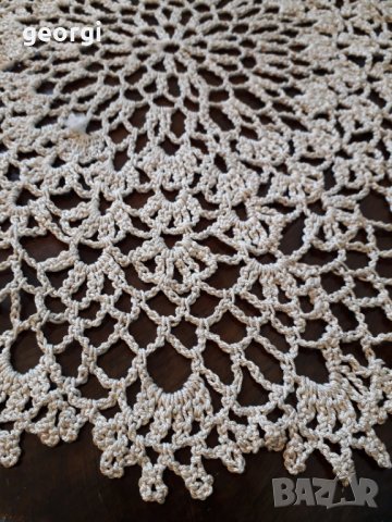 Плетена покривка , снимка 2 - Декорация за дома - 31683682