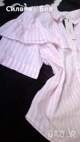 Дамска риза с къс ръкав, снимка 2 - Ризи - 32043616