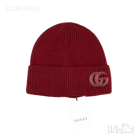 Мъжки Зимни Шапки ⚜️GUCC, снимка 5 - Шапки - 52975384