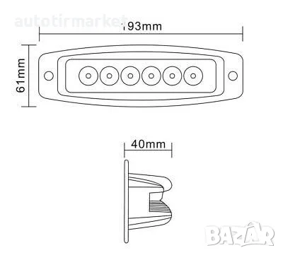 LED Халоген за вграждане 18W – NA149, снимка 4 - Аксесоари и консумативи - 56053304