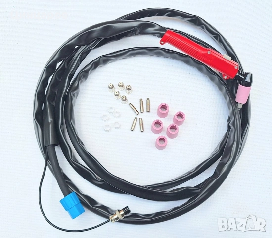 Плазма 60амп. шланг рязане метал, комплект с консумативи 