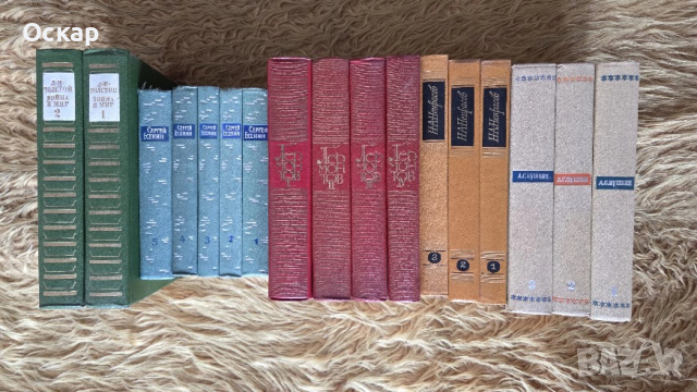 Книги на руски език, речници, художествена литература