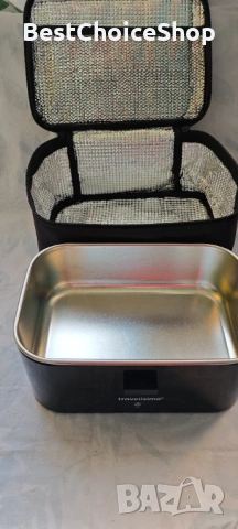 TRAVELISIMO Електрическа кутия за обяд 80W, 1.8L, 12V/24V/220V, снимка 2 - Термоси - 53145671