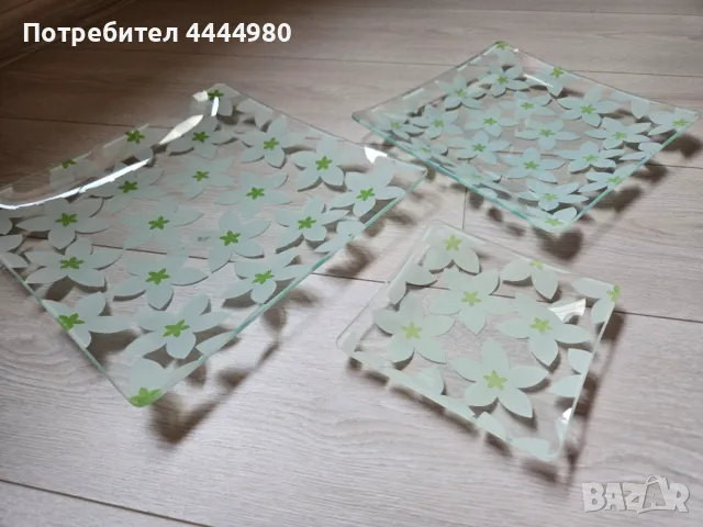 Страхотни чинийки с цветя. Комплект или на брой