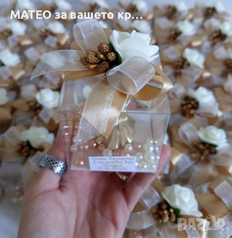 Ангелче в кутийка, снимка 4 - Подаръци за кръщене - 53282049