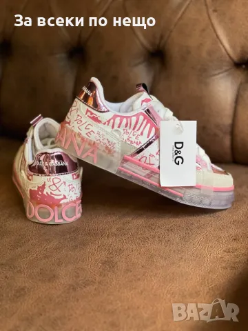 Dolce&Gabbana Дамски Маратонки👟Дамски Спортни Обувки D&G👟Долче И Габана Код E168, снимка 3 - Маратонки - 50237541