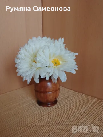 Ваза от дърво 