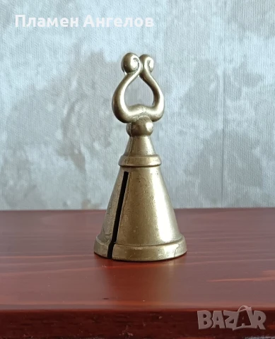 Античен месингов(бронзов) гасач на свещи. , снимка 3 - Антикварни и старинни предмети - 51168124