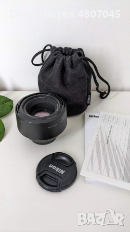 Oбектив Nikkor AF-S 50 mm 1.8G