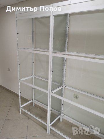 3 броя алуминиеви витрини , снимка 5 - Стелажи и щандове - 30370480