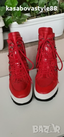 Боти Hogl Естествена кожа 37н., снимка 11 - Дамски боти - 52483673