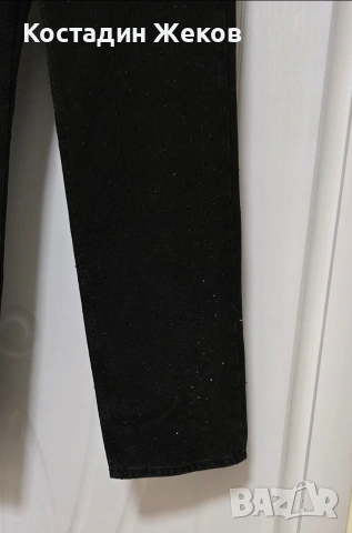  Нови. Дамски оригинални дънки със камъчета. Mango , снимка 5 - Дънки - 53242514