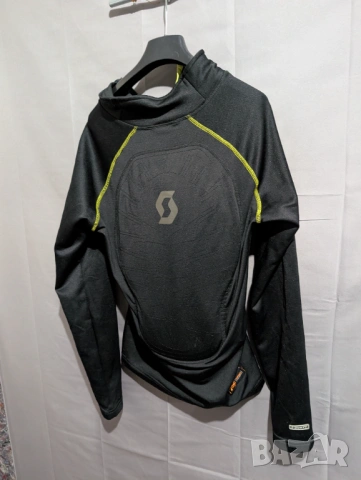 ЗАЩИТНО софтшел яке SCOTT с протектор за гръб  SOFT-CR размер S  за ски ,сноуборд или колоездене, снимка 7 - Спортни дрехи, екипи - 53878055
