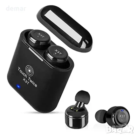 Безжични Bluetooth слушалки OBEST с кутия за зареждане